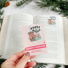 Load image into Gallery viewer, Books are Magic Magnetic Bookmark