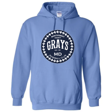 Load image into Gallery viewer, MoCo Grays Logo Hoodie - Light Blue