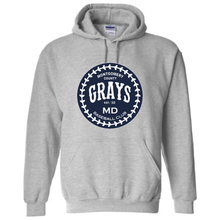 Load image into Gallery viewer, MoCo Grays Logo Hoodie - Grey