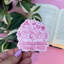 Load image into Gallery viewer, Books are Magic Sticker