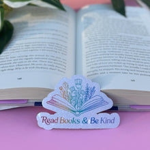 Load image into Gallery viewer, Read Books and Be Kind Sticker