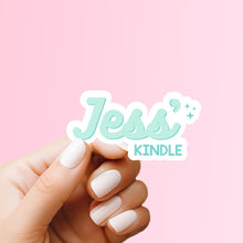 Load image into Gallery viewer, Custom Kindle Name Sticker