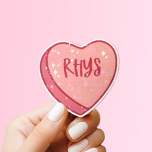 Load image into Gallery viewer, ACOTAR Bat Boys Candy Heart Sticker