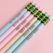 Load image into Gallery viewer, Custom Engraved Pencils