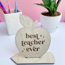 Load image into Gallery viewer, Apple Desk Sign
