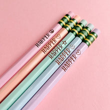 Load image into Gallery viewer, Custom Engraved Pencils