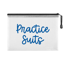Load image into Gallery viewer, Mesh Water-Resistant Bags - Script Font (BUY 3, GET 1 FREE)