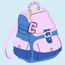 Load image into Gallery viewer, Initial Keychain