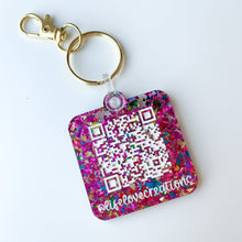 Load image into Gallery viewer, Custom QR Code Keychain