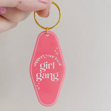 Load image into Gallery viewer, Support Your Local Girl Gang Keychain
