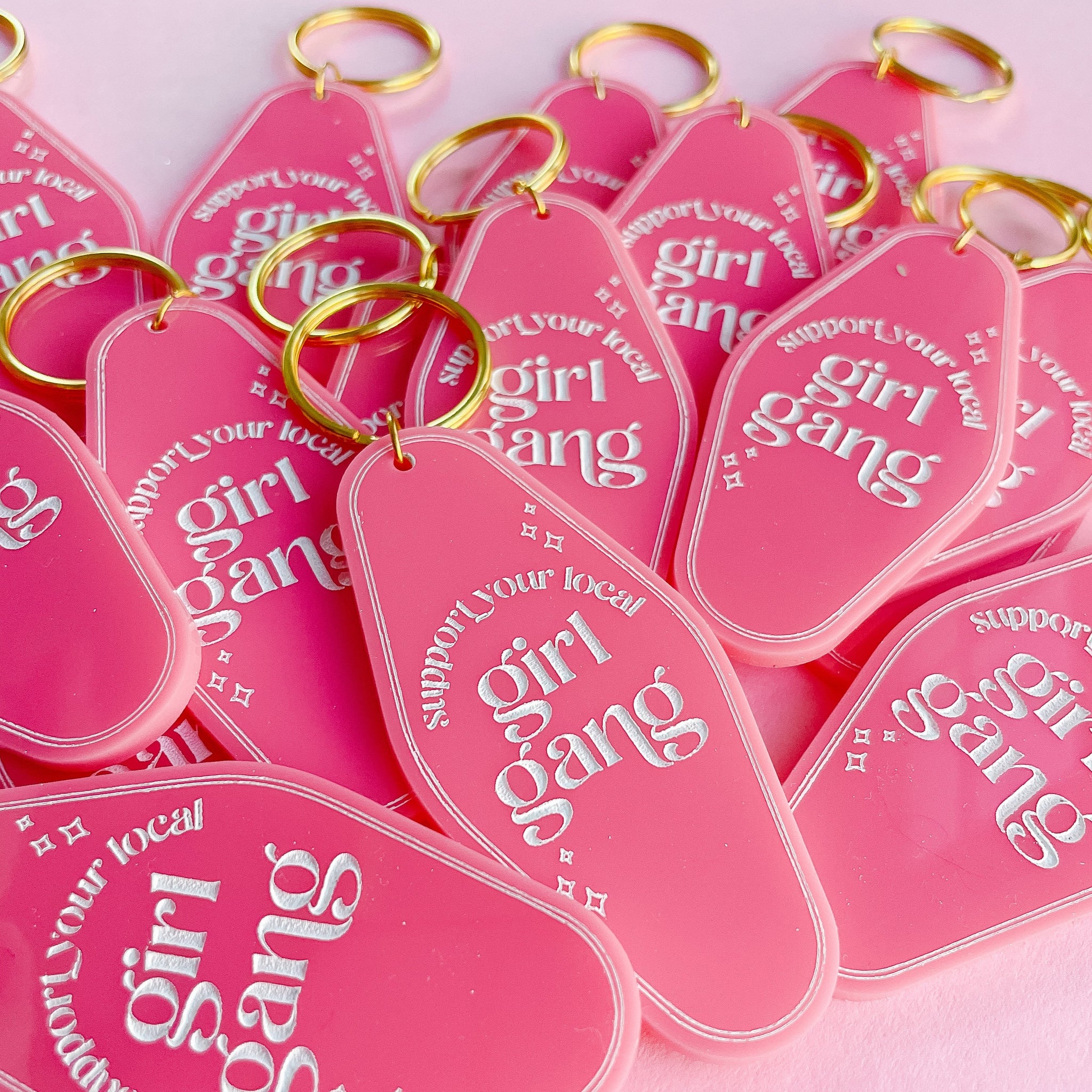 Local Key Chain Support Your Local Girl Gang Keychain – LifeLoveCreations