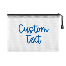 Load image into Gallery viewer, Mesh Water-Resistant Bags - CUSTOM TEXT
