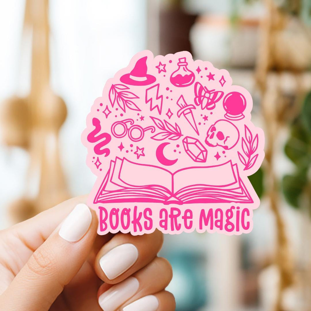 Books are Magic Sticker