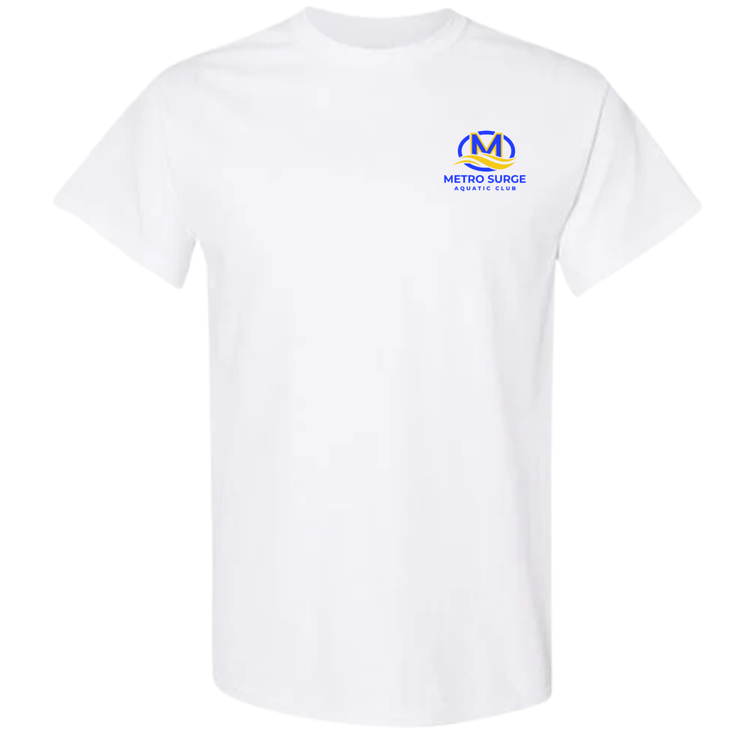 Metro Logo Short Sleeve Tee - White