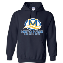 Load image into Gallery viewer, Metro Logo Hoodie - Navy
