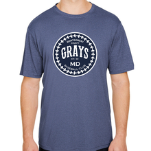 Load image into Gallery viewer, Moco Grays Logo Tee - Navy
