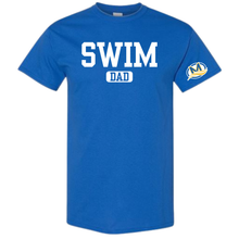 Load image into Gallery viewer, Swim Dad Short Sleeve Tee - Royal Blue
