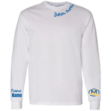 Load image into Gallery viewer, Swim Mom Long Sleeve Tee - White
