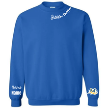 Load image into Gallery viewer, Swim Mom Crewneck Sweatshirt - Royal Blue
