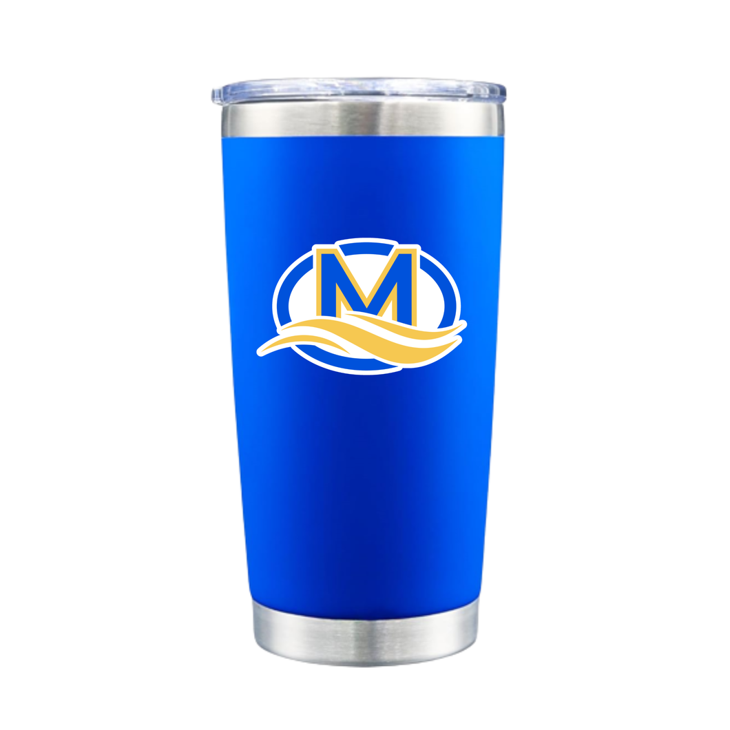 Metro Logo Tumbler - Royal Blue